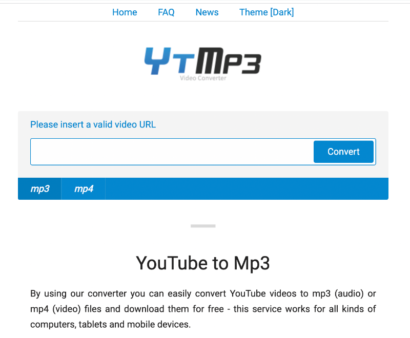 YTMP3 – online nástroj na stahování z YouTube